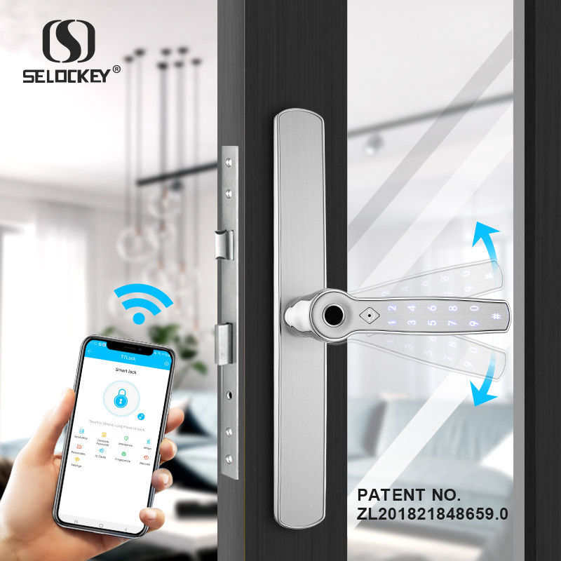 35A Bluetooth App Keypad Mortise Hook Aluminium Door Locks And Handles